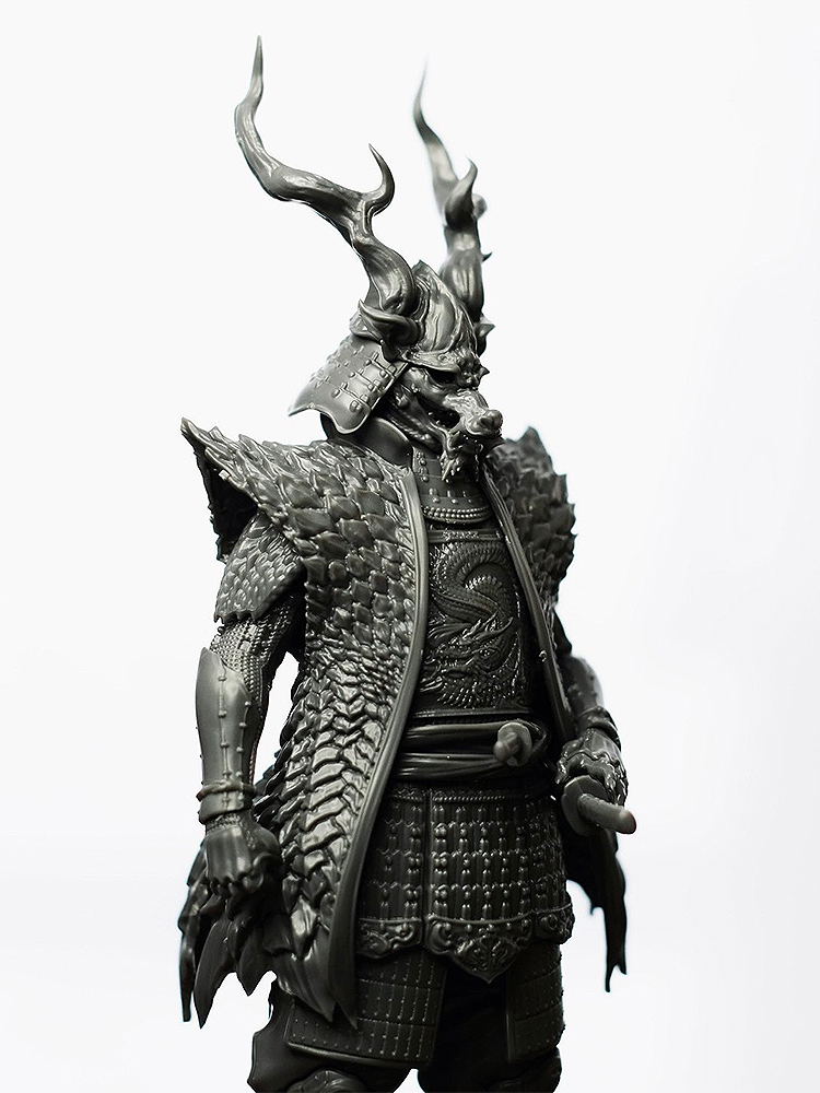 Zodiac Warrior: Dragon Ready-to-Assemble Plastic Model Kit image 4