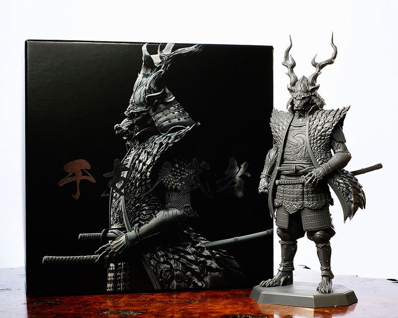 Zodiac Warrior: Dragon Ready-to-Assemble Plastic Model Kit image 6