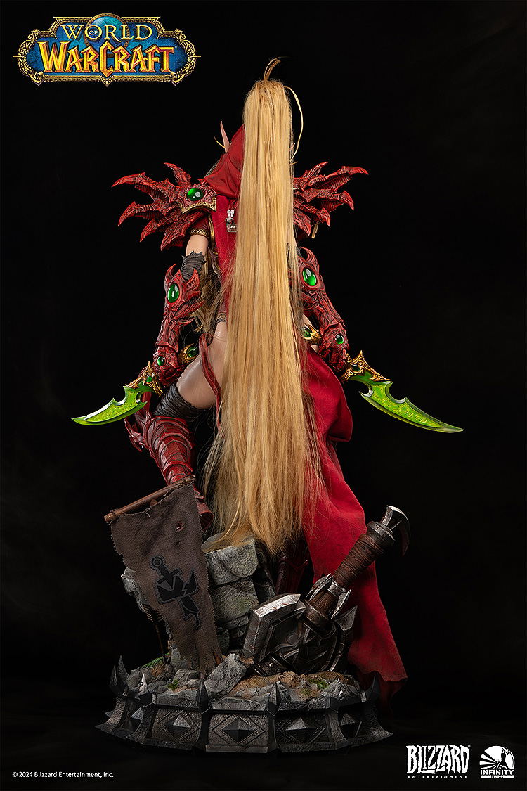 Infinity Studio x Blizzard Entertainment World of Warcraft 1/3 Scale Pre-Painted Figure: Valeera Sanguinar image 4