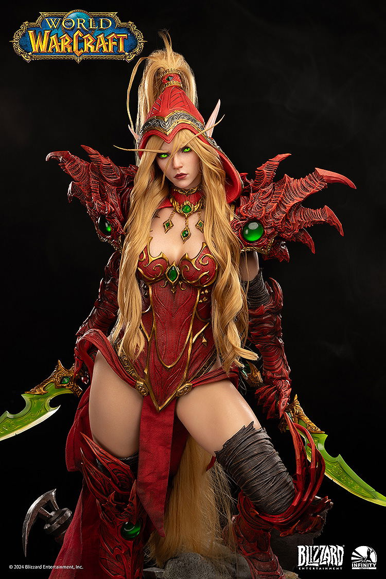 Infinity Studio x Blizzard Entertainment World of Warcraft 1/3 Scale Pre-Painted Figure: Valeera Sanguinar image 7