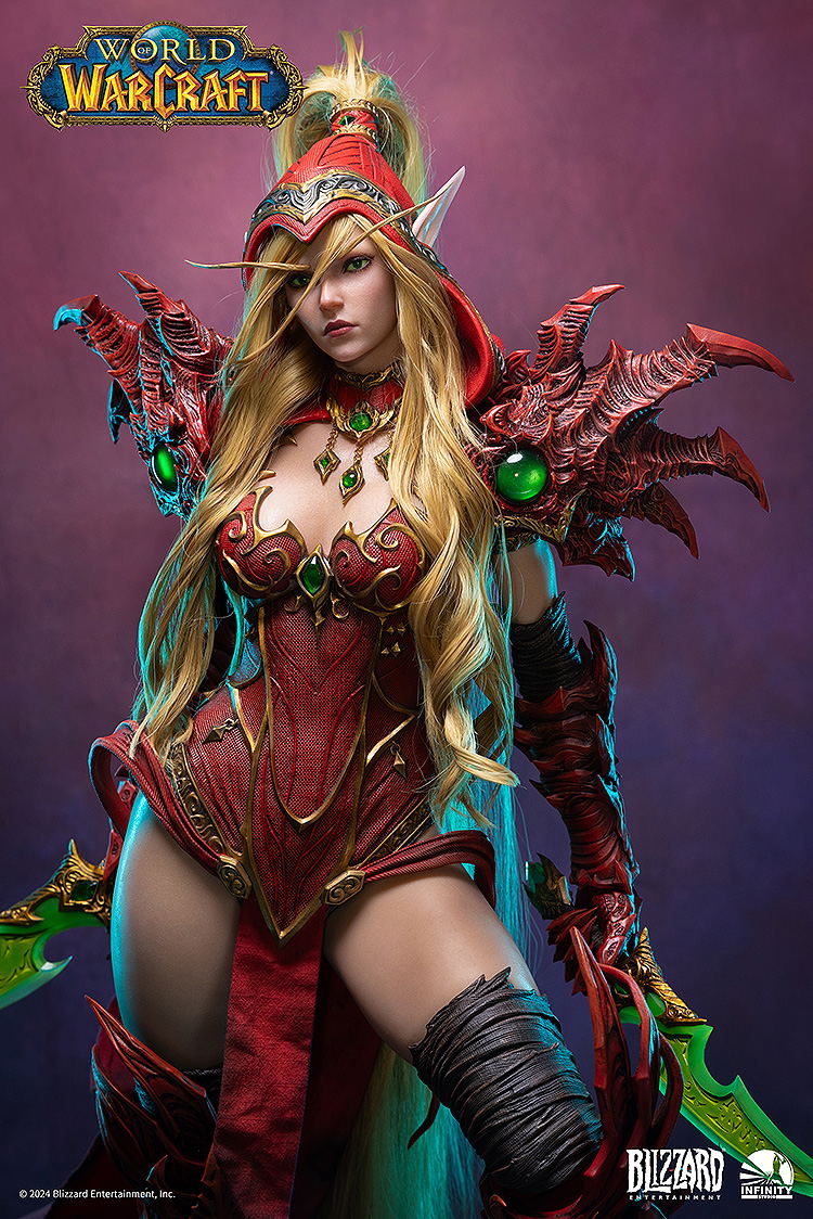 Infinity Studio x Blizzard Entertainment World of Warcraft 1/3 Scale Pre-Painted Figure: Valeera Sanguinar image 9