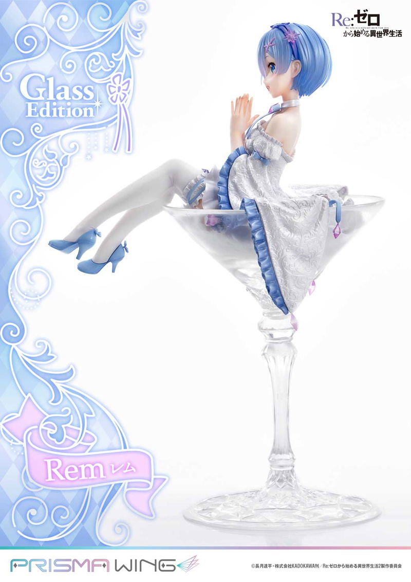 Prisma Wing Re:Zero kara Hajimeru Isekai Seikatsu 1/7 Scale Pre-Painted Figure: Rem Glass Edition image 11