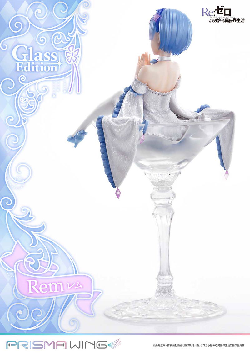 Prisma Wing Re:Zero kara Hajimeru Isekai Seikatsu 1/7 Scale Pre-Painted Figure: Rem Glass Edition image 12