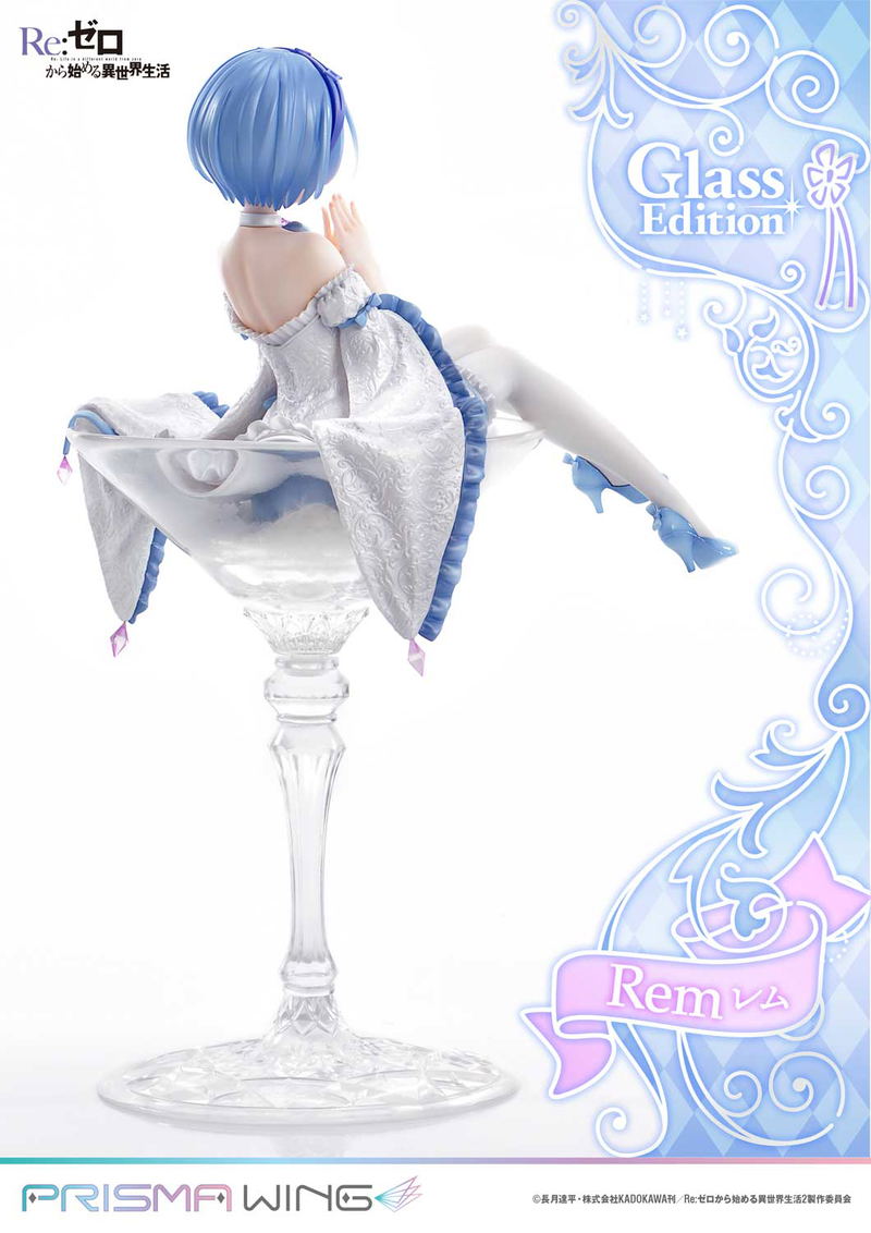 Prisma Wing Re:Zero kara Hajimeru Isekai Seikatsu 1/7 Scale Pre-Painted Figure: Rem Glass Edition image 14