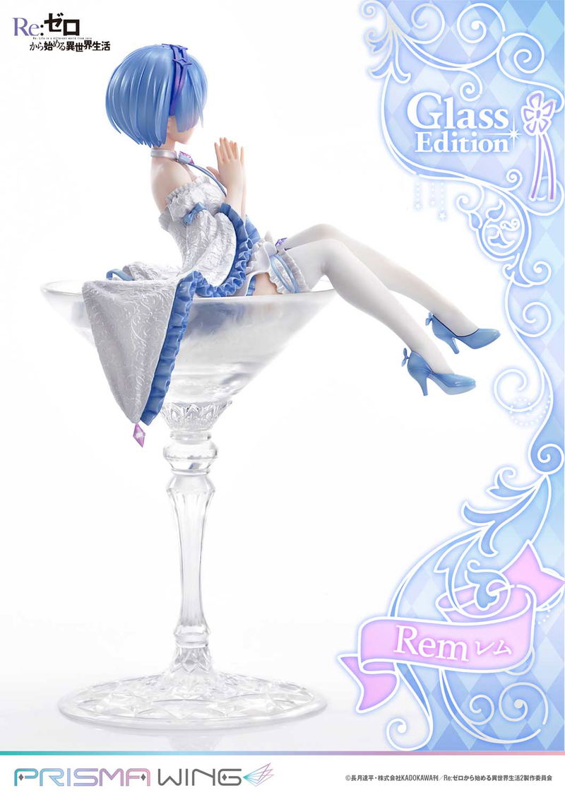 Prisma Wing Re:Zero kara Hajimeru Isekai Seikatsu 1/7 Scale Pre-Painted Figure: Rem Glass Edition image 15