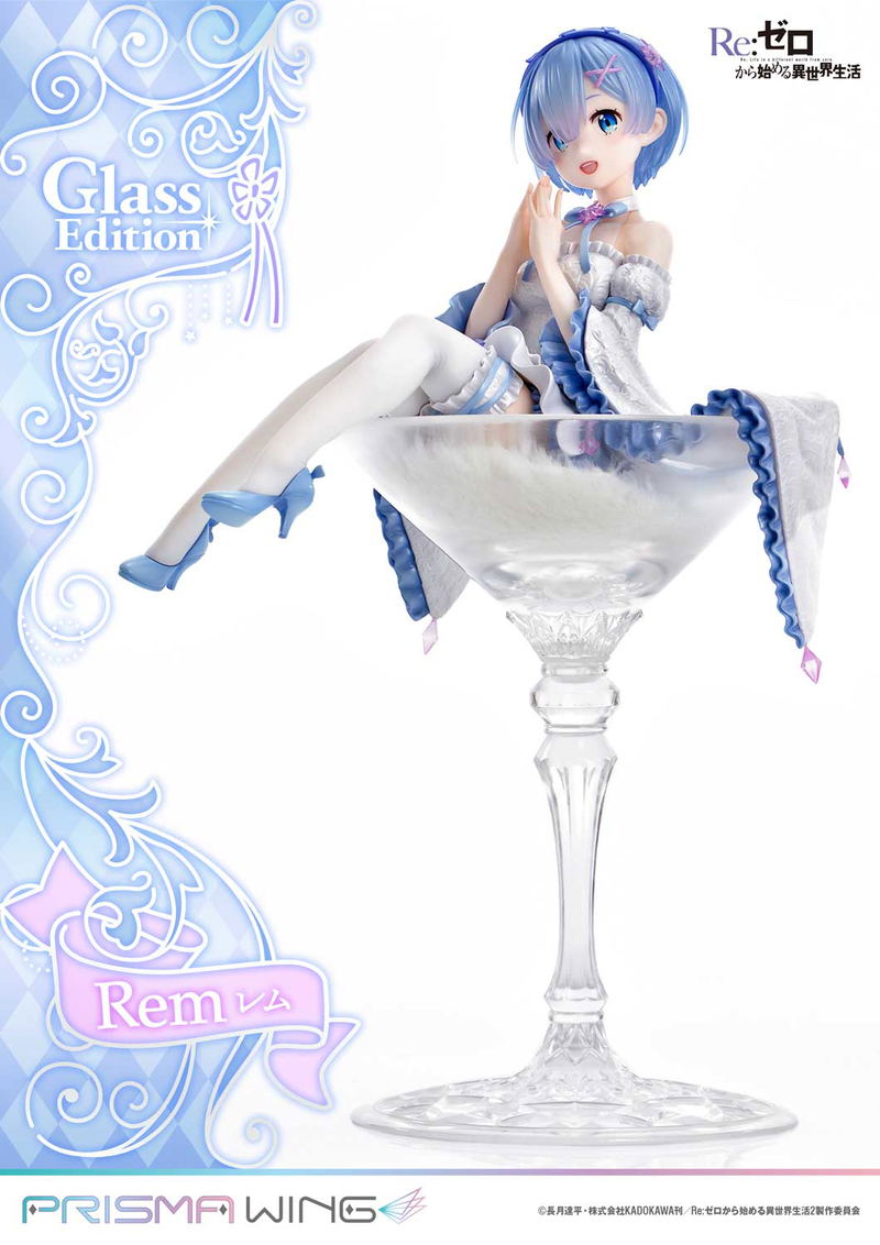 Prisma Wing Re:Zero kara Hajimeru Isekai Seikatsu 1/7 Scale Pre-Painted Figure: Rem Glass Edition image 17