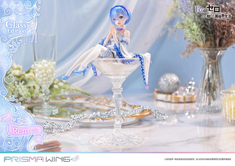 Prisma Wing Re:Zero kara Hajimeru Isekai Seikatsu 1/7 Scale Pre-Painted Figure: Rem Glass Edition image 19