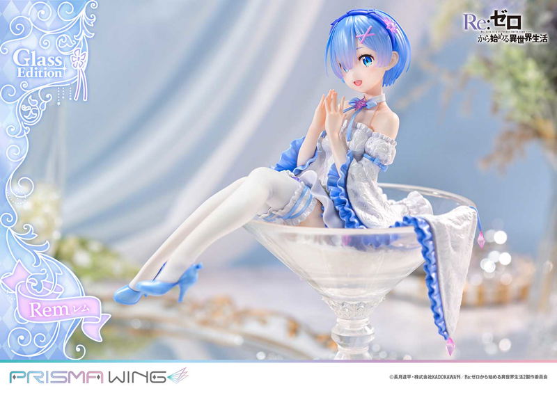 Prisma Wing Re:Zero kara Hajimeru Isekai Seikatsu 1/7 Scale Pre-Painted Figure: Rem Glass Edition image 21