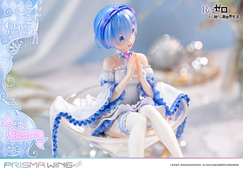 Prisma Wing Re:Zero kara Hajimeru Isekai Seikatsu 1/7 Scale Pre-Painted Figure: Rem Glass Edition image 23