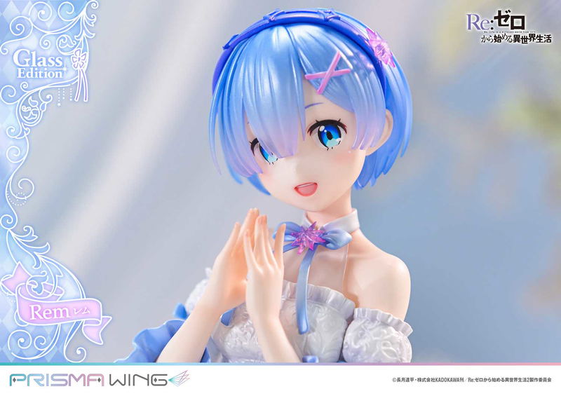 Prisma Wing Re:Zero kara Hajimeru Isekai Seikatsu 1/7 Scale Pre-Painted Figure: Rem Glass Edition image 24