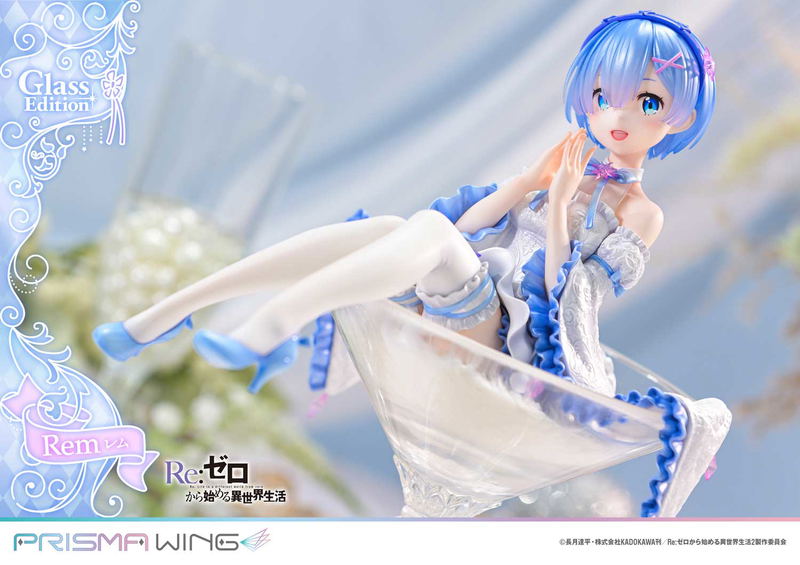 Prisma Wing Re:Zero kara Hajimeru Isekai Seikatsu 1/7 Scale Pre-Painted Figure: Rem Glass Edition image 25