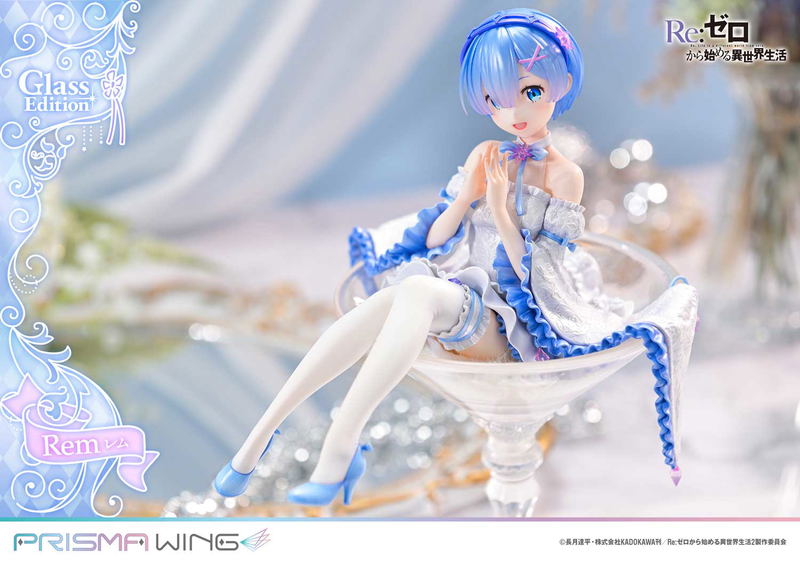 Prisma Wing Re:Zero kara Hajimeru Isekai Seikatsu 1/7 Scale Pre-Painted Figure: Rem Glass Edition image 26