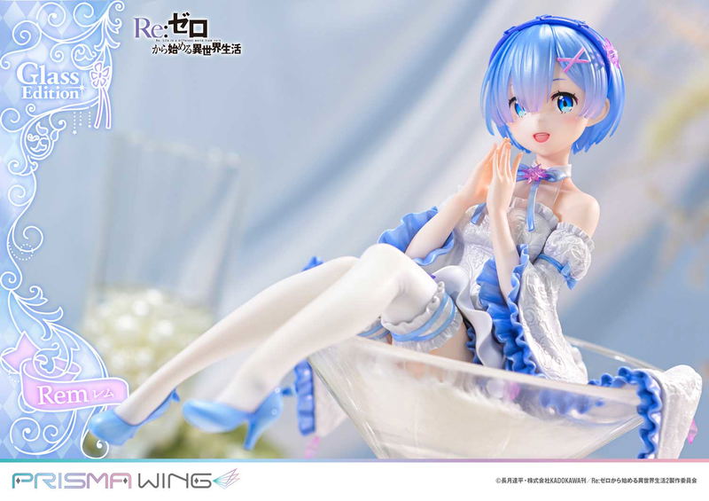 Prisma Wing Re:Zero kara Hajimeru Isekai Seikatsu 1/7 Scale Pre-Painted Figure: Rem Glass Edition image 27