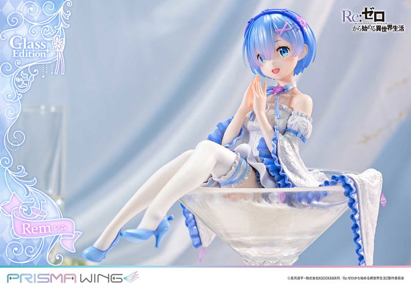 Prisma Wing Re:Zero kara Hajimeru Isekai Seikatsu 1/7 Scale Pre-Painted Figure: Rem Glass Edition image 28