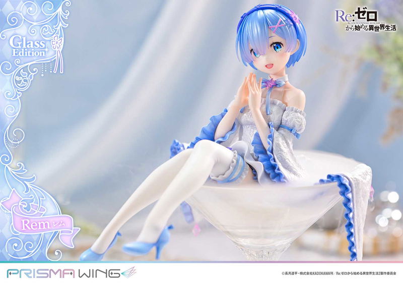 Prisma Wing Re:Zero kara Hajimeru Isekai Seikatsu 1/7 Scale Pre-Painted Figure: Rem Glass Edition image 29