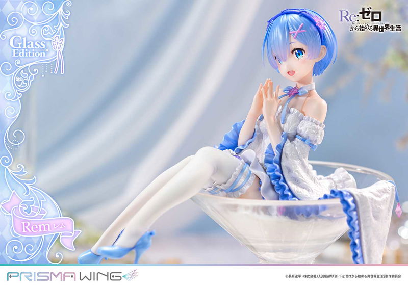 Prisma Wing Re:Zero kara Hajimeru Isekai Seikatsu 1/7 Scale Pre-Painted Figure: Rem Glass Edition image 30