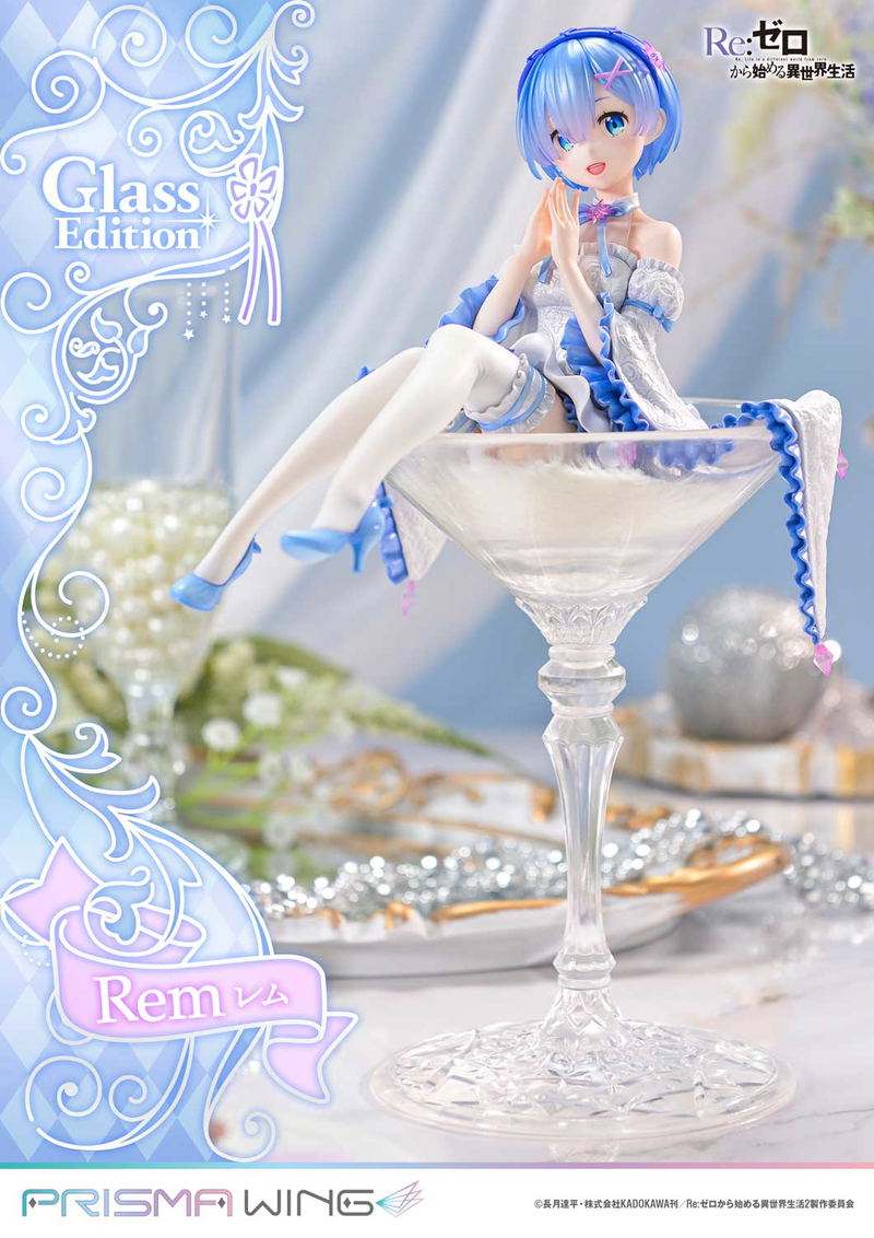 Prisma Wing Re:Zero kara Hajimeru Isekai Seikatsu 1/7 Scale Pre-Painted Figure: Rem Glass Edition image 4