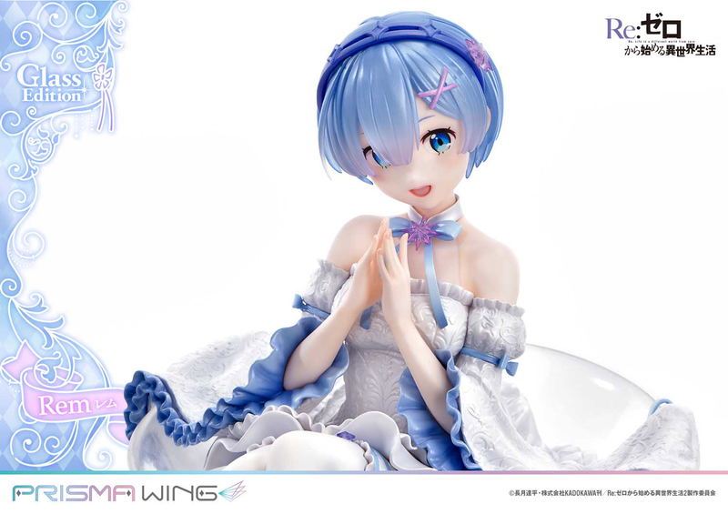 Prisma Wing Re:Zero kara Hajimeru Isekai Seikatsu 1/7 Scale Pre-Painted Figure: Rem Glass Edition image 32