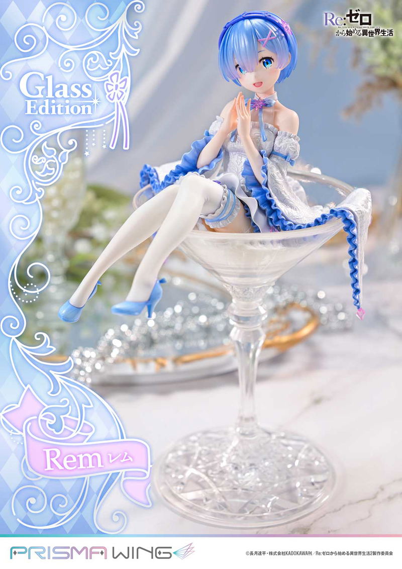 Prisma Wing Re:Zero kara Hajimeru Isekai Seikatsu 1/7 Scale Pre-Painted Figure: Rem Glass Edition image 5