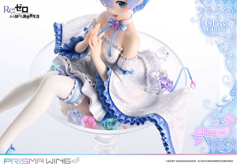 Prisma Wing Re:Zero kara Hajimeru Isekai Seikatsu 1/7 Scale Pre-Painted Figure: Rem Glass Edition image 42