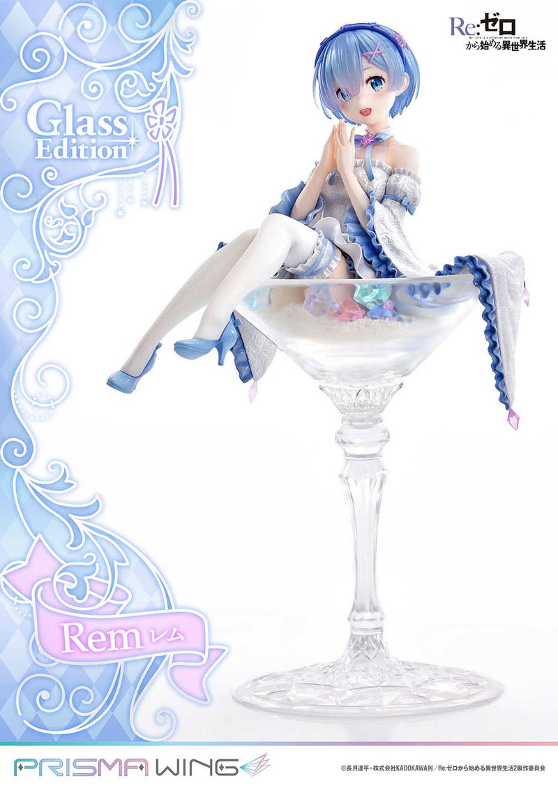 Prisma Wing Re:Zero kara Hajimeru Isekai Seikatsu 1/7 Scale Pre-Painted Figure: Rem Glass Edition image 45