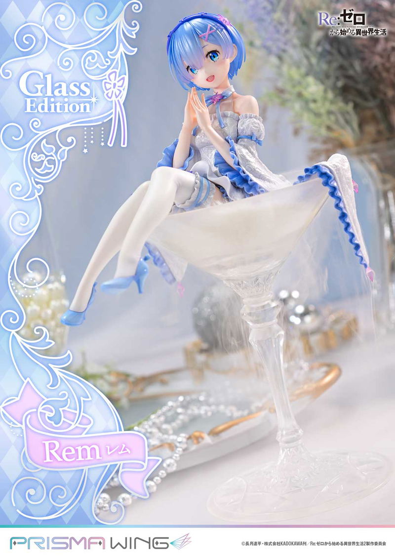 Prisma Wing Re:Zero kara Hajimeru Isekai Seikatsu 1/7 Scale Pre-Painted Figure: Rem Glass Edition image 6