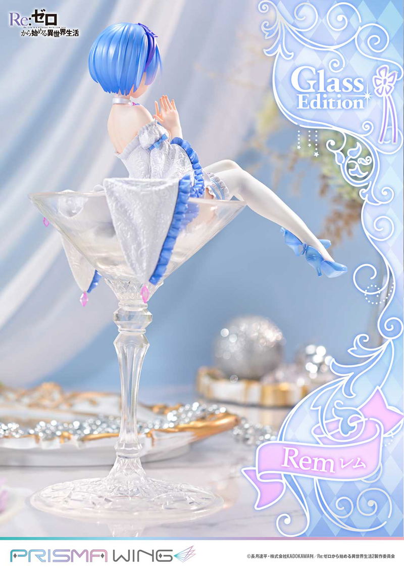 Prisma Wing Re:Zero kara Hajimeru Isekai Seikatsu 1/7 Scale Pre-Painted Figure: Rem Glass Edition image 7