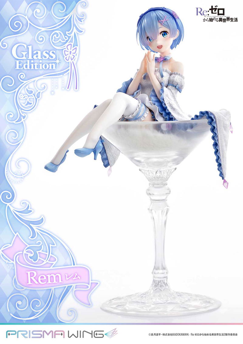 Prisma Wing Re:Zero kara Hajimeru Isekai Seikatsu 1/7 Scale Pre-Painted Figure: Rem Glass Edition image 9