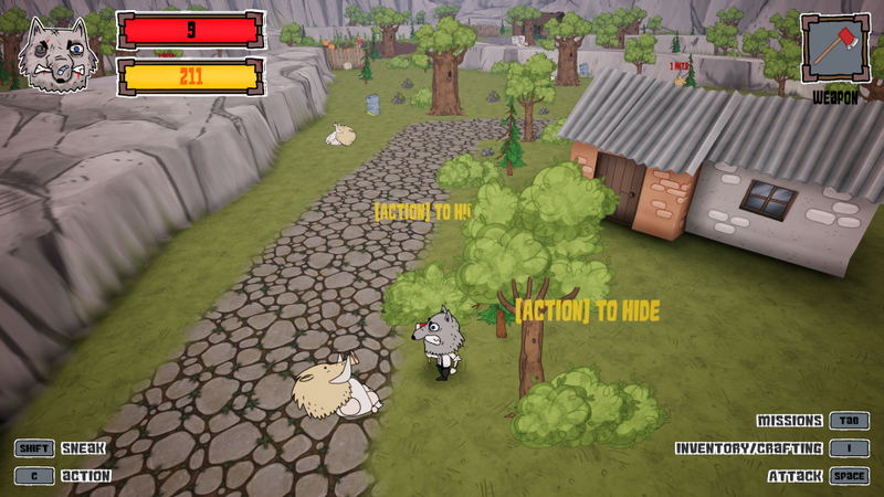 Psycho Wolf <span class="ext" style="background-color: #2a475e; color: #FFFFFF;">STEAM</span> <span class="ext ext_digital">digital</span> image 6