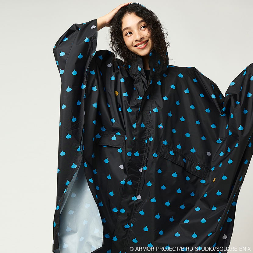 Dragon Quest Smile Slime Rain Poncho