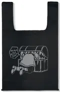 Frieren: Beyond Journey's End - Frieren Being Eaten By A Mimic Eco Bag (Black) thumbnail 1