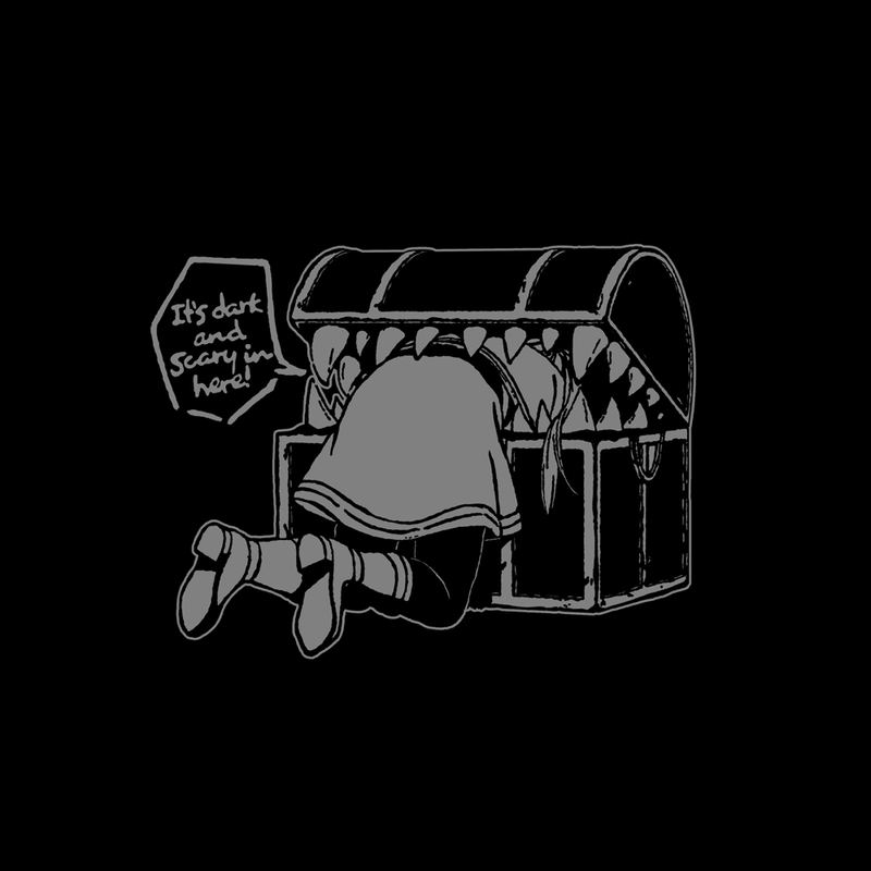Frieren: Beyond Journey's End - Frieren Being Eaten By A Mimic Eco Bag (Black) image 2