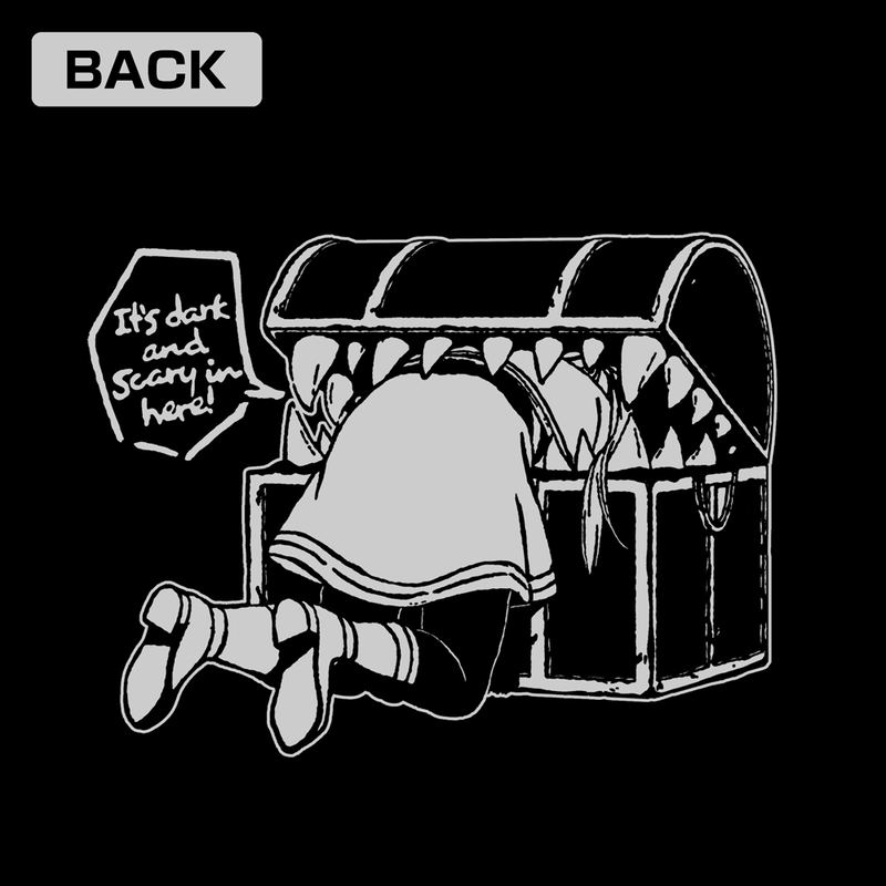 Frieren: Beyond Journey's End - Frieren Eaten By Mimic Thin Dry Hoodie (Black | Size M) image 4