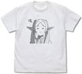 Frieren: Beyond Journey's End - Frieren Face T-shirt, Very Displeased Face Version (White | Size XL) thumbnail 1