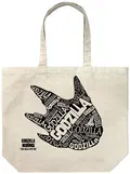 Godzilla x Kong: The New Empire - Godzilla Footprint Logo Large Tote Bag (Natural) thumbnail 1