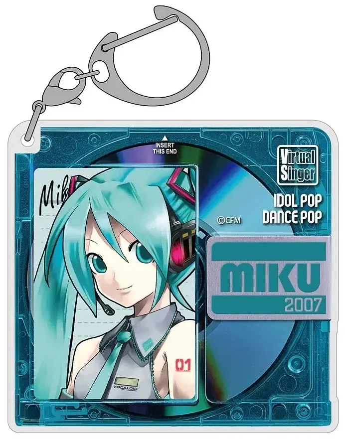Hatsune Miku - Hatsune Miku Acrylic Multi Keychain image 1
