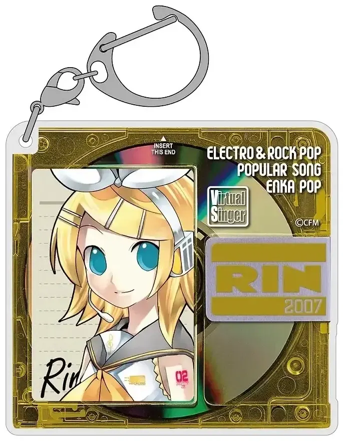 Kagamine Rin - Kagamine Rin Acrylic Multi Keychain image 1