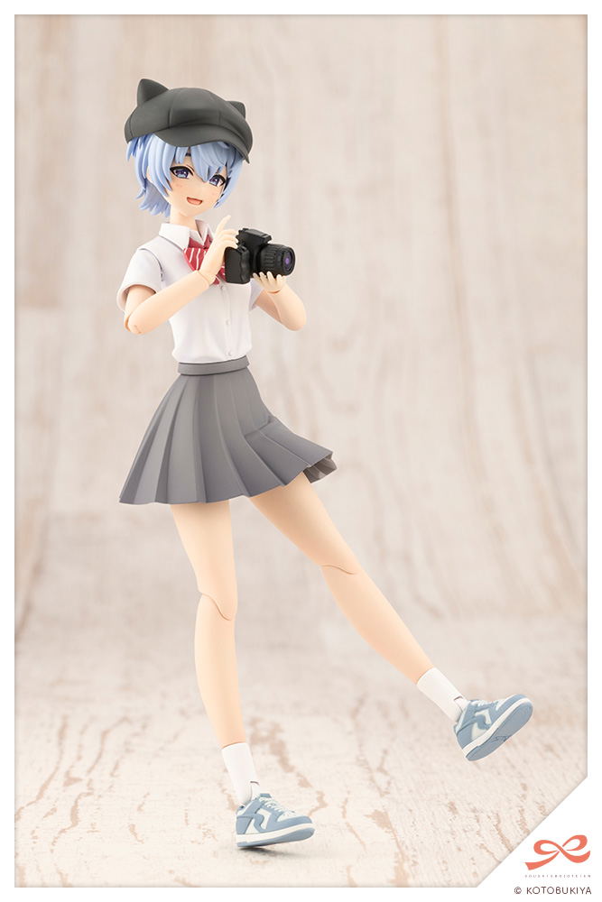 Sousai Shojo Teien 1/10 Scale Plastic Model Kit: Nijimura Eimi Ryobu High School Summer Clothes image 6