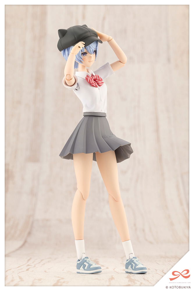 Sousai Shojo Teien 1/10 Scale Plastic Model Kit: Nijimura Eimi Ryobu High School Summer Clothes image 7