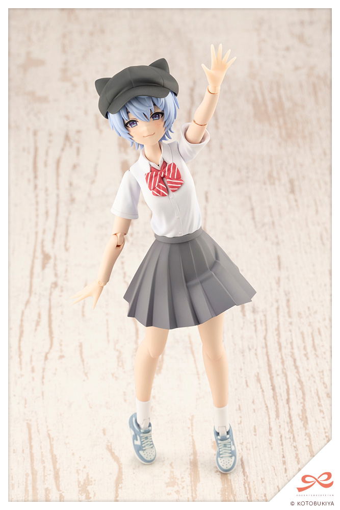 Sousai Shojo Teien 1/10 Scale Plastic Model Kit: Nijimura Eimi Ryobu High School Summer Clothes image 8