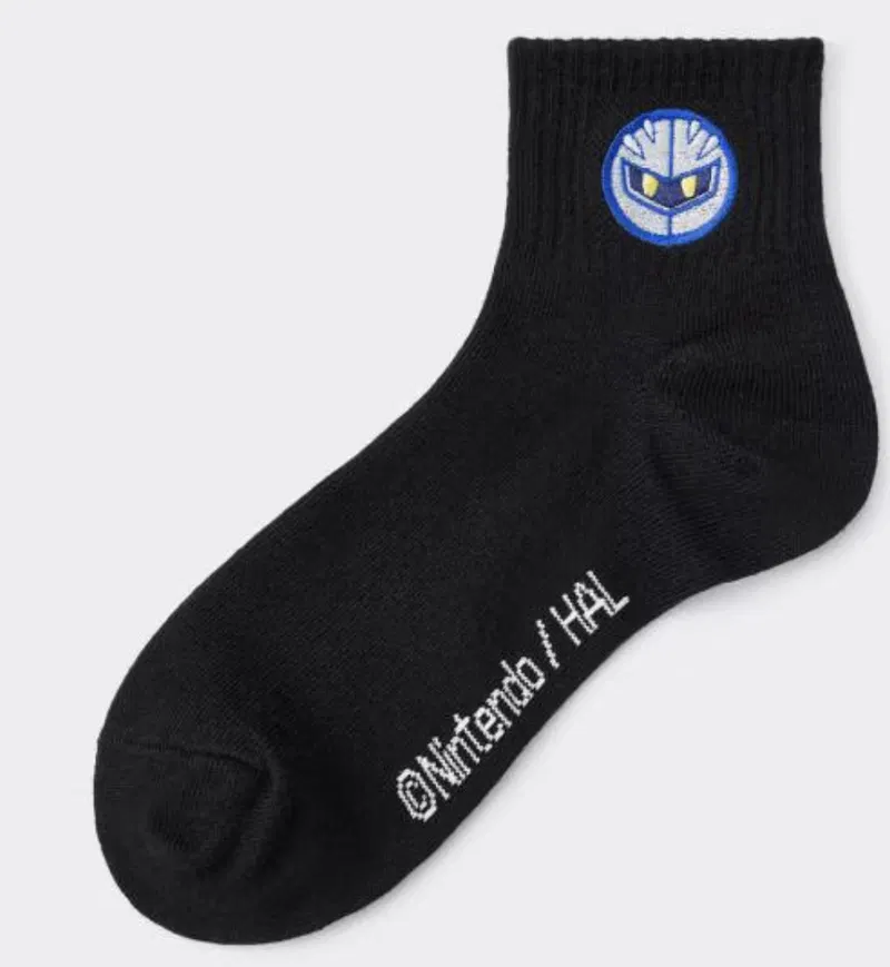 GU Kirby Meta Knight Socks image 1