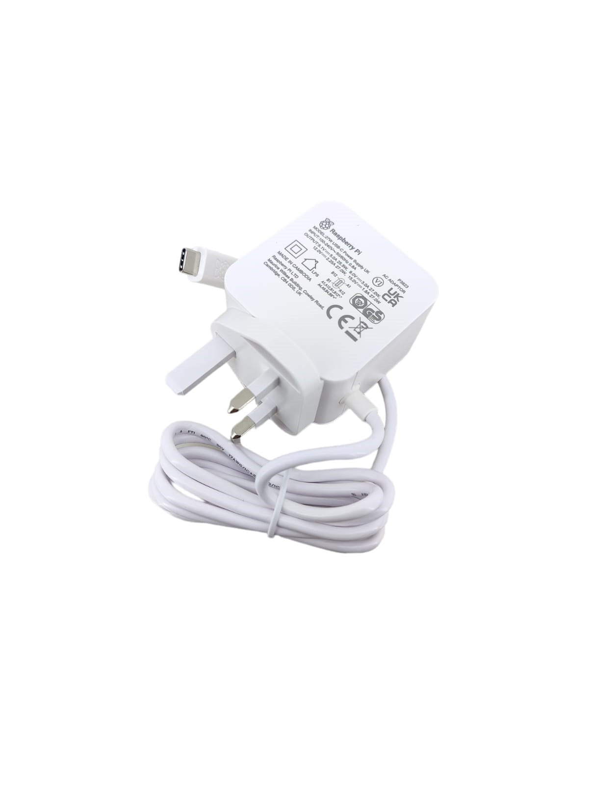 Adapter Raspberry Tc Raspberry Pi 5 Type-C Adapter 27W Charger