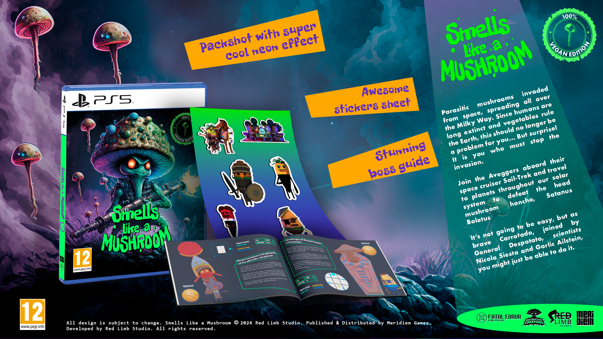 Smells Like a Mushroom [100% Vegan Edition] for PlayStation 5