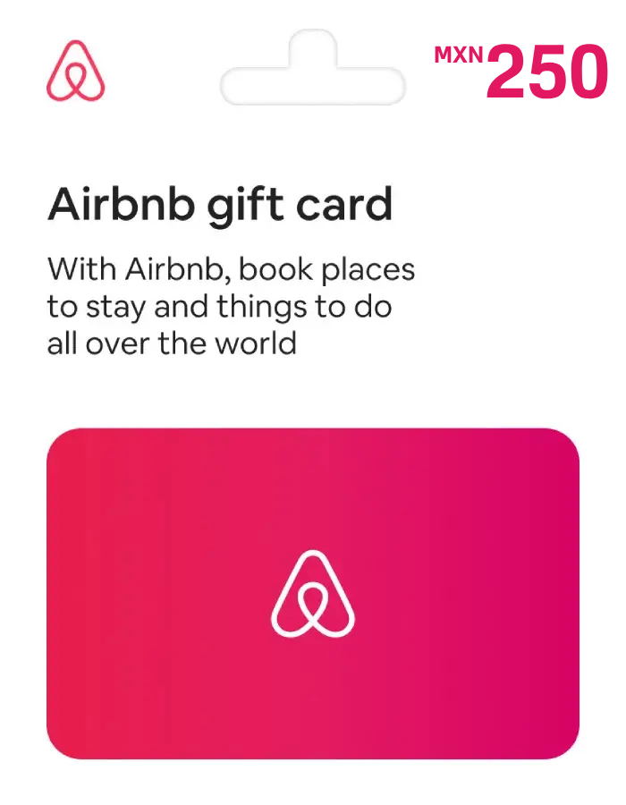 Airbnb Gift Card 250 MXN | Mexico Account <span class="ext ext_digital">digital</span> image 1