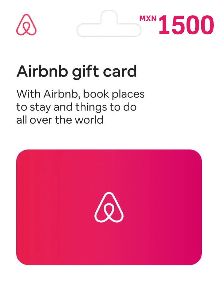 Airbnb Gift Card 1500 MXN | Mexico Account <span class="ext ext_digital">digital</span> image 1