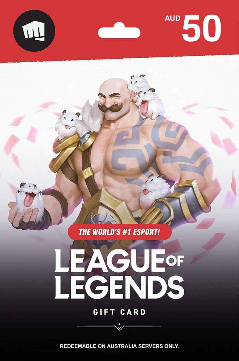 League of Legends Gift Card 50 AUD | Australia Account Only <span class="ext ext_digital">digital</span> image 1