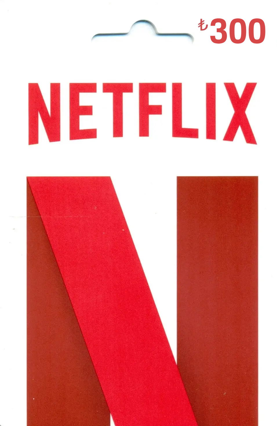Netflix Gift Card 300 TRY Turkey Account Only digital