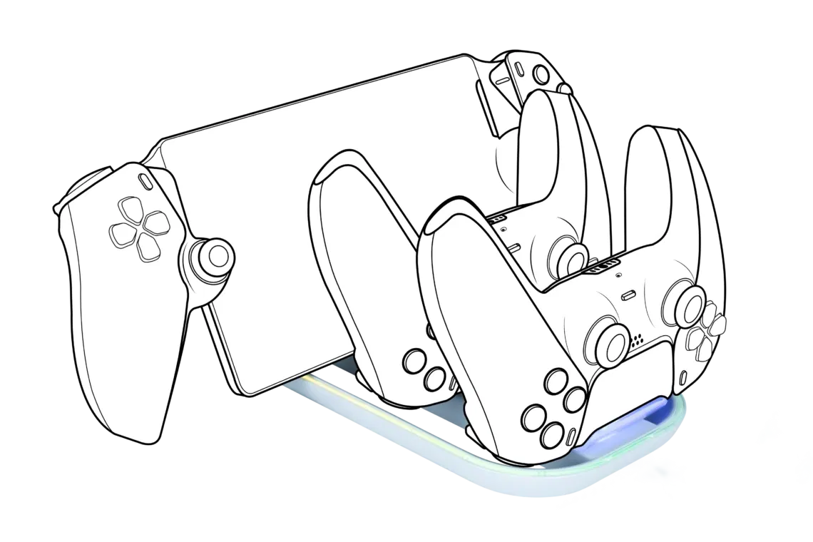 PlayStation 5 Portal & DualSense Charger İçin PlayStation 5