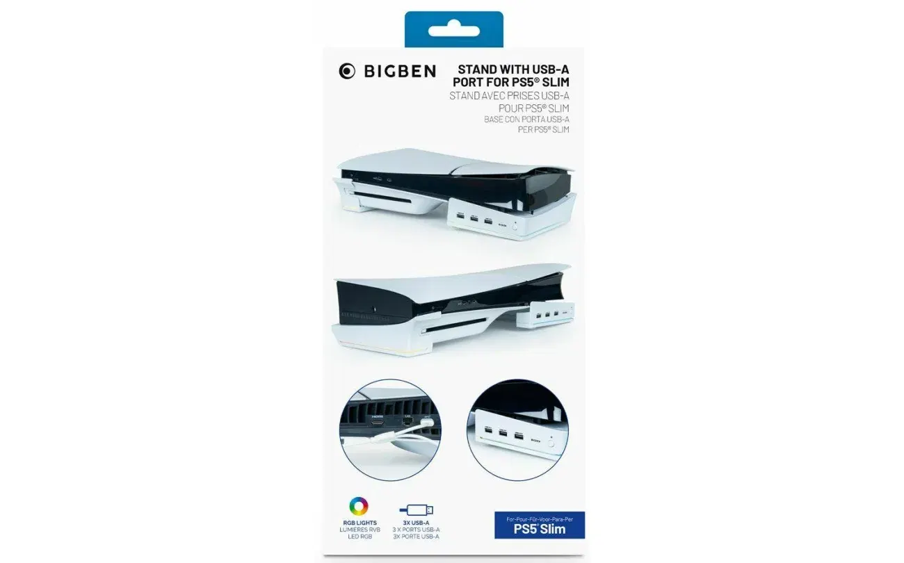 PlayStation 5 Horizontal Console Stand & Charging Station İçin