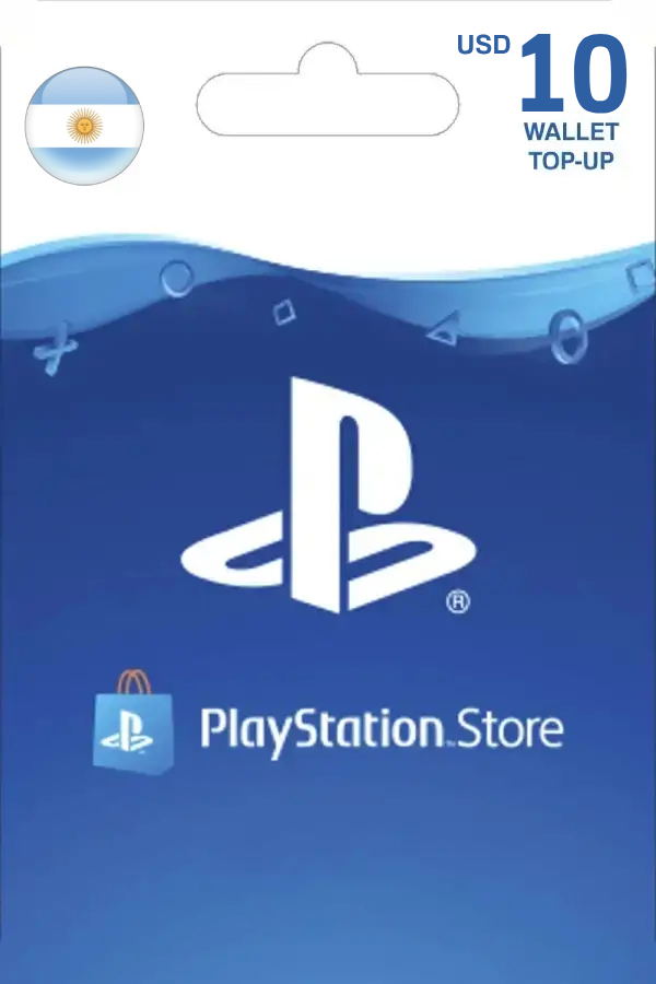 PSN Card 10 USD | Playstation Network Argentina <span class="ext ext_digital">digital</span> image 1